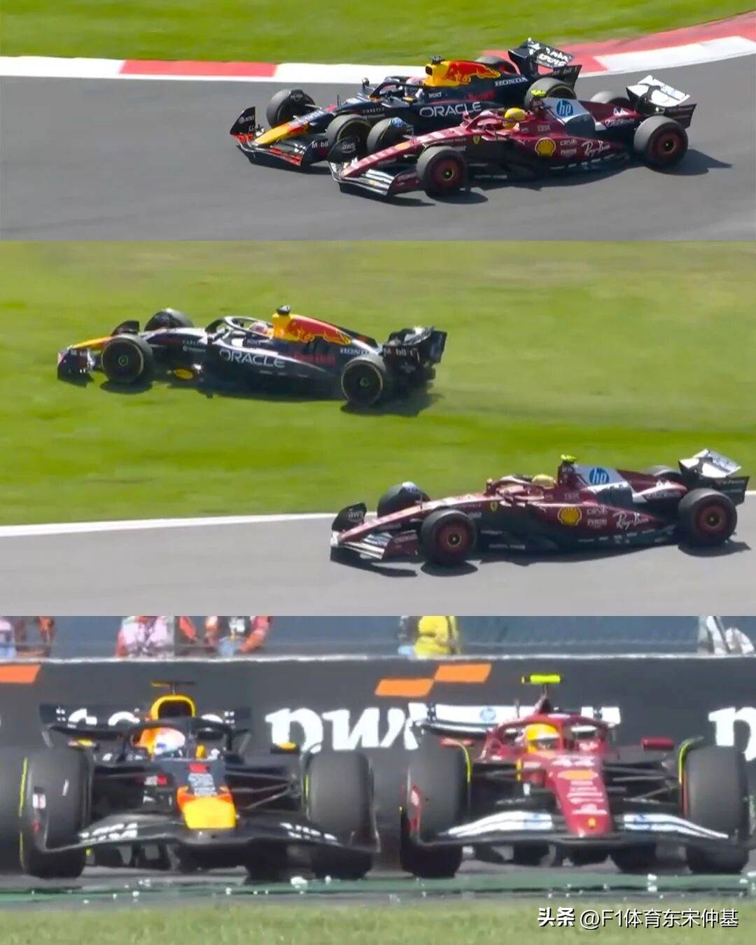 哈斯车队碾压雷诺车队，诺里斯关键制胜